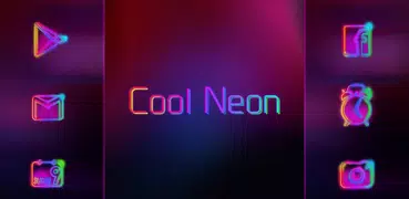 Incrível Neon Launcher Theme