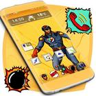 Comic Book Launcher Theme أيقونة