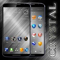 Crystal Free Go Launcher Theme Affiche