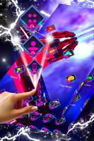 Crystal Spaceship Launcher Affiche