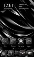 Black Diamond GOLauncher Theme Cartaz