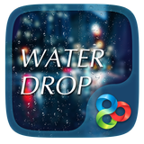 Drop Rain 3D Go Launcher Theme simgesi