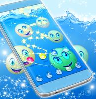 Water Emoji Launcher capture d'écran 2