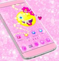 Flower Emoji 2018 Launcher تصوير الشاشة 2