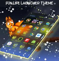 Fun Life Launcher Theme اسکرین شاٹ 3