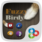 Fuzzy birdy GO Launcher Theme आइकन