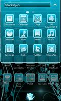 Fairy Blue Go Launcher Ex Screenshot 2