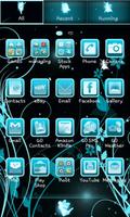 Fairy Blue Go Launcher Ex screenshot 3