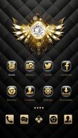 Magic Gold GO Launcher Theme پوسٹر