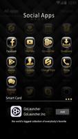 Magic Gold GO Launcher Theme Screenshot 2