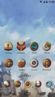 Magic Sky GO Launcher Theme 截圖 1