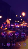 برنامه‌نما NeonLightsII GO Launcher Theme عکس از صفحه