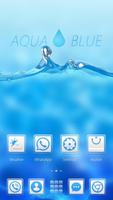 Aqua Blue GO Launcher Theme 截圖 2