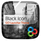 Black Icon GO Launcher Theme ícone