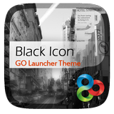 Black Icon GO Launcher Theme icon