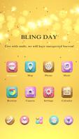 Bling Day GO Launcher Theme poster