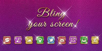 Bling Your Screen GO Theme poster
