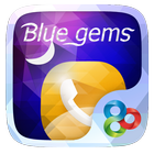 Blue Gems GO Launcher Theme Zeichen