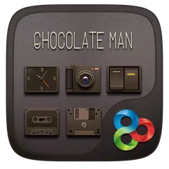 Chocolate Man GOLauncherTheme