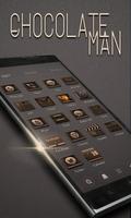 Chocolate Man GOLauncherTheme الملصق