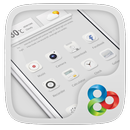 Classic White GOLauncher Theme APK