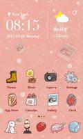 Cool Girl  Go Launcher Theme Cartaz