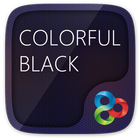 Colorful Black II GO Theme icon