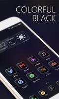 Colorful Black II GO Theme poster