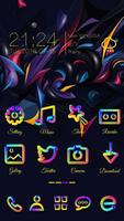 Color Run Go Launcher Theme Cartaz
