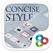 Concise Style GOLauncher Theme