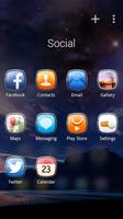 Crystal GO Launcher Theme imagem de tela 3