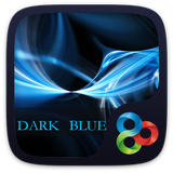 Dark Blue  Go Launcher Theme icon