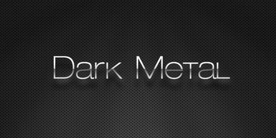 (FREE) Dark Metal GO Theme ภาพหน้าจอ 3
