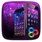 Galaxy Metal GO Launcher Theme ไอคอน