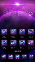 Galaxy Metal GO Launcher Theme 海报