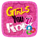 Girls Rock GO Launcher Theme APK