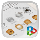 Gold&Silver GO Launcher Theme icon