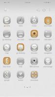 Gold&Silver GO Launcher Theme screenshot 2