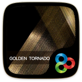 Golden Tornado Go Launcher Theme ícone