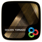 Golden Tornado Go Launcher Theme أيقونة