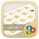 Golden Metal Go Launcher Theme APK