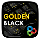 Golden Black Go Launcher Theme APK