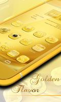 Golden GO Launcher Theme 海报