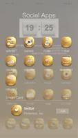 Golden Life GO Launcher Theme screenshot 2