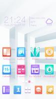 Hello color Go Launcher Theme poster