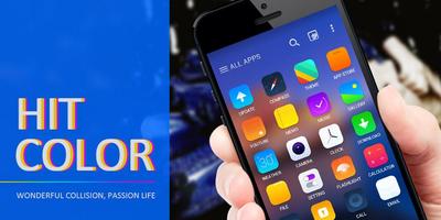 Hit Colour GO Launcher Theme poster