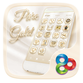 Pure Gold Go Launcher Theme icon
