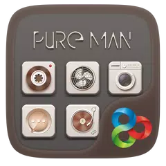 Pure Man GO Launcher Theme