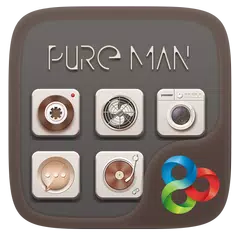 Pure Man GO Launcher Theme APK download