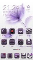 Purple Heart GO Launcher Theme screenshot 2